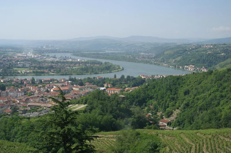 VTT La Grande Traversée du Rhône en VTT · Saint-Romain-en-Gier