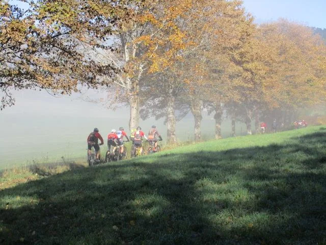 VTT Traversée du Pilat · Les Haies