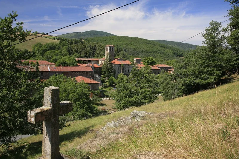 Vélo de route Du Jarez au Pélussinois · Sainte-Croix-en-Jarez
