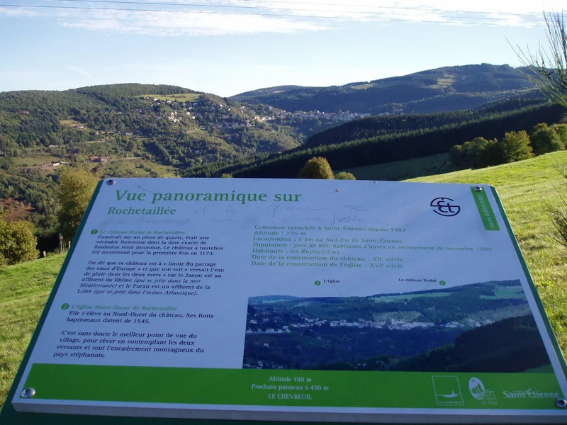 Randonnée Furan-Furet - Sentier d'interprétation · Saint-Étienne