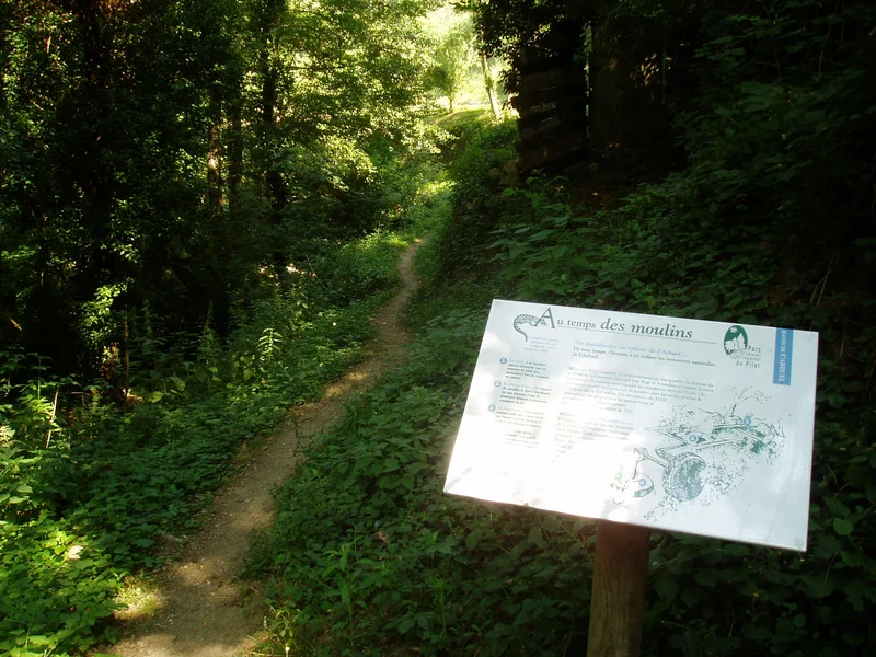 Randonnée L'Arbuel - Condrieu n° 2 Sentier d'interprétation · Condrieu