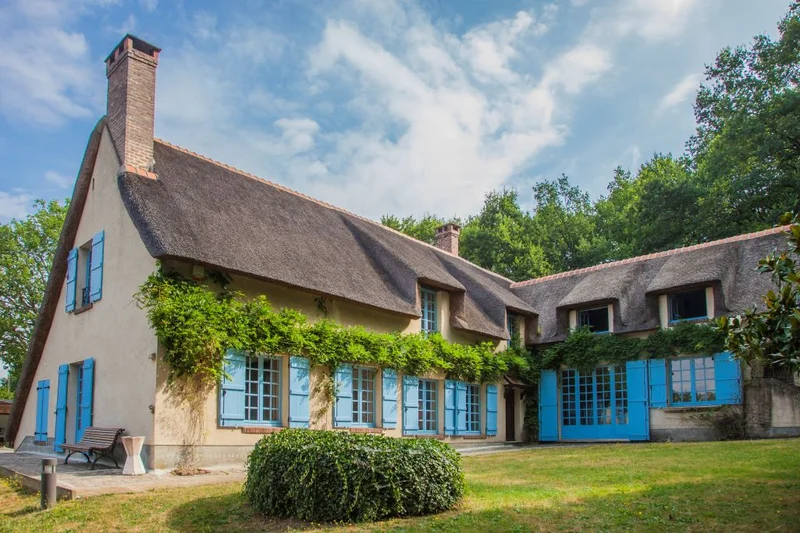 Randonnée Maisons de chaume et d'illustres · Bazoches-sur-Guyonne