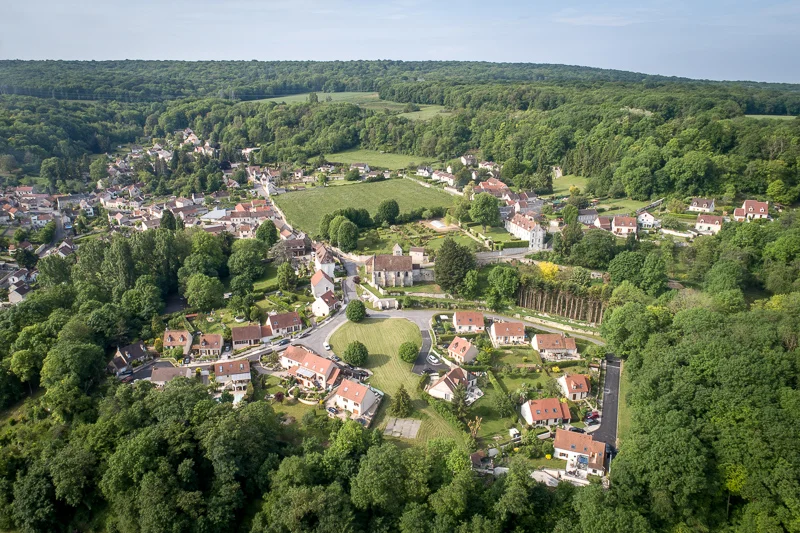 Randonnée d'Asnières à Noisy, de la vallée à la forêt · Les Tilleuls