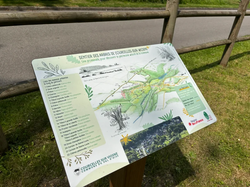 Randonnée Sentier des arbres · Courcelles-sur-Viosne