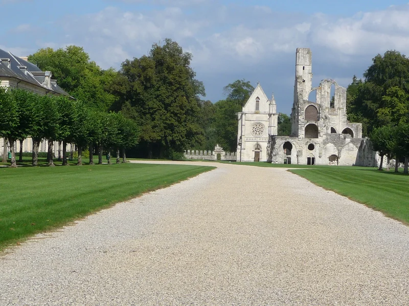 Vélo de route V5- Descendre la vallée de la Nonette · Fontaine-Chaalis