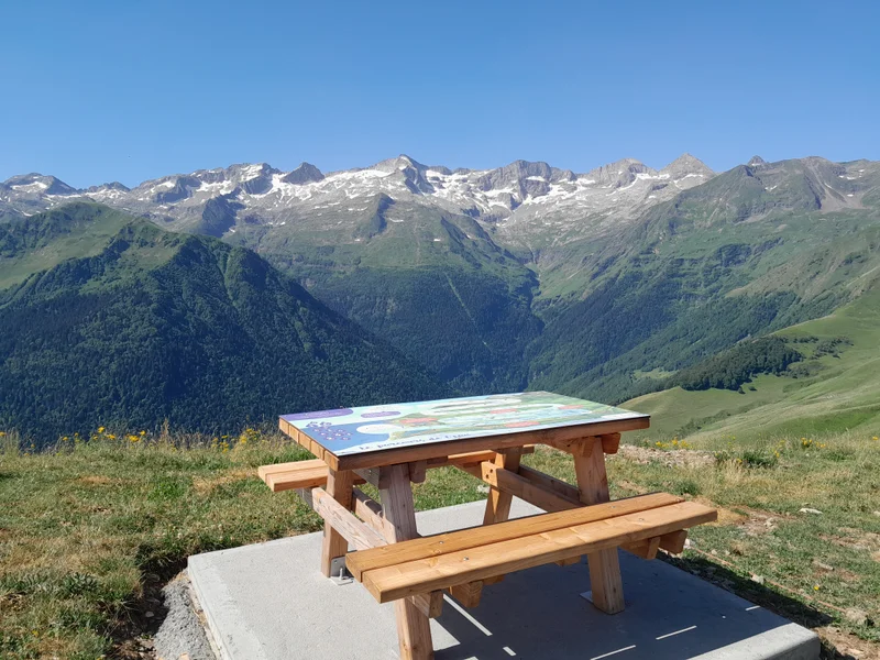 Randonnée Sentier d'interprétation à Superbagnères · Saint-Aventin