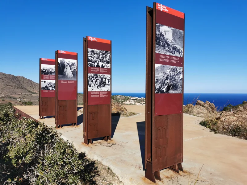 Randonnée La Retirada · Cerbère