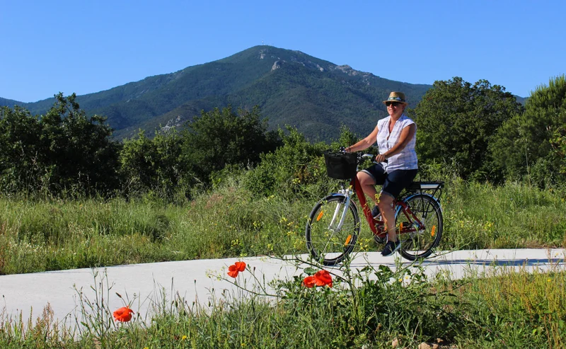 Vélo de route Eurovélo 8 Tranche Sorède / Argelès-sur-Mer · Sorède