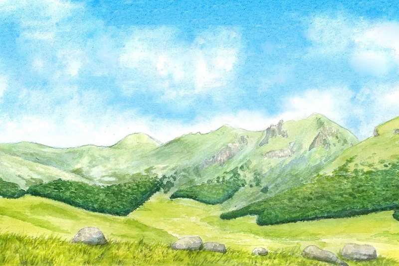 Randonnée Cirque de la Fontaine Salée · Chastreix