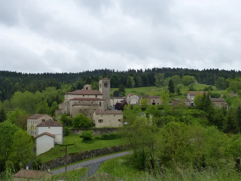 Randonnée La croix de Pradier · Auzelles