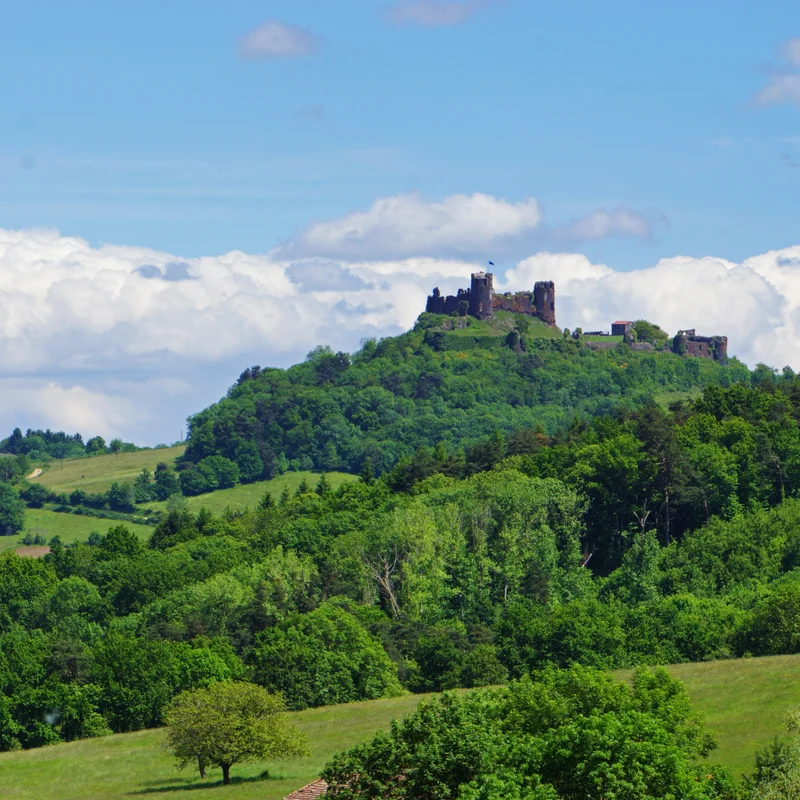 Randonnée Le Château de Mauzun · Mauzun