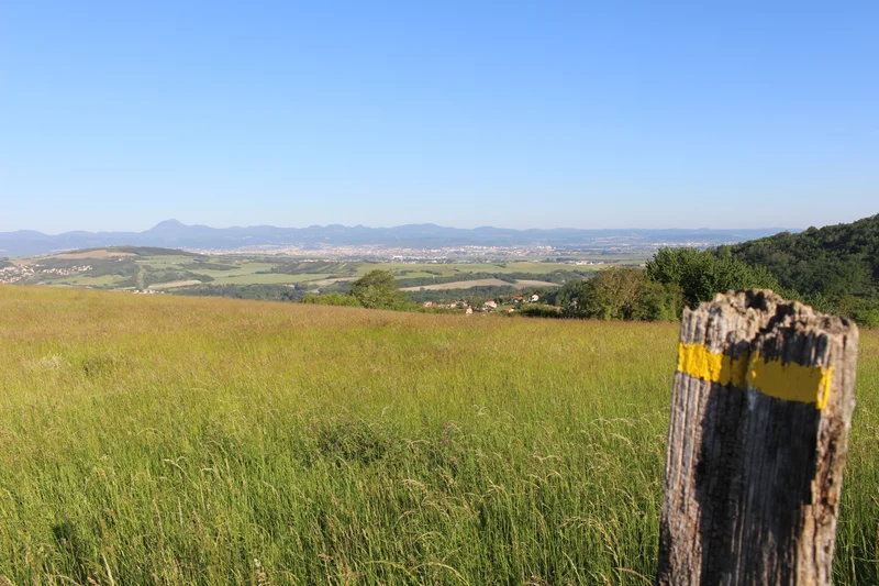 Randonnée Le puy de la poule · Mezel