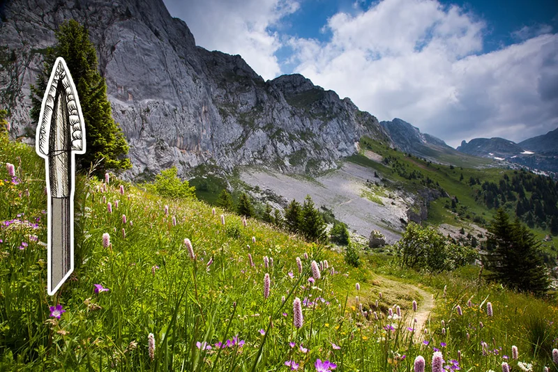 Randonnée Archéorando : les chasseurs de la Préhistoire · Villard-de-Lans