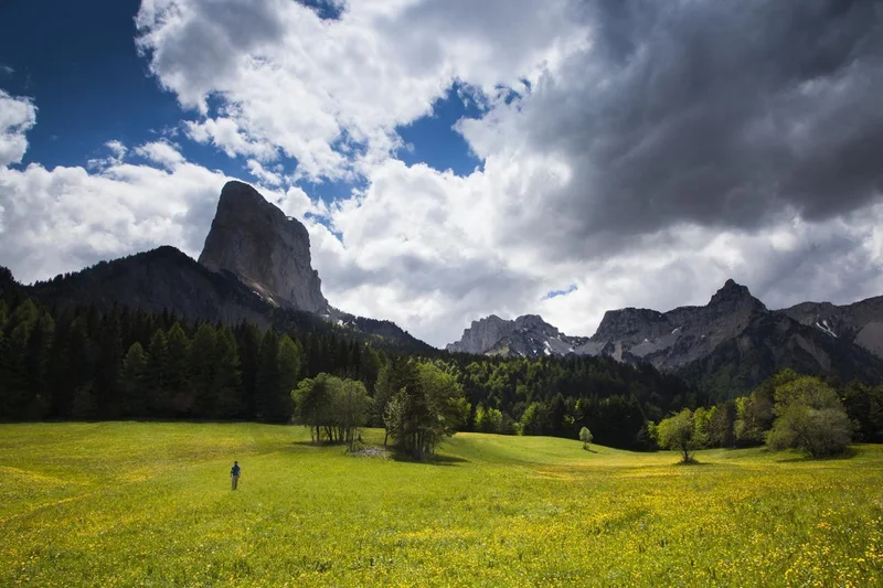 Randonnée Entre Mont Aiguille et murailles de Gresse · Gresse-en-Vercors