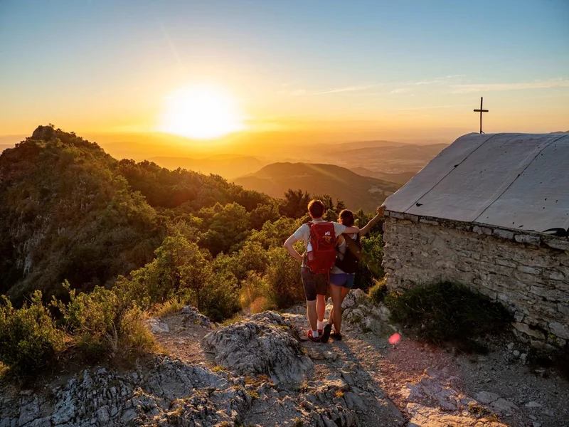 Randonnée La Chapelle Saint Médard · Piégros-la-Clastre