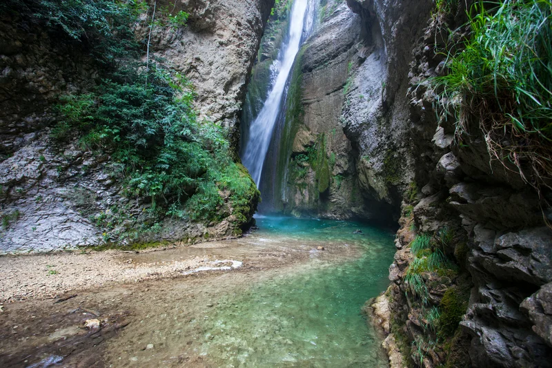 Randonnée La Chute de la Druise · Omblèze