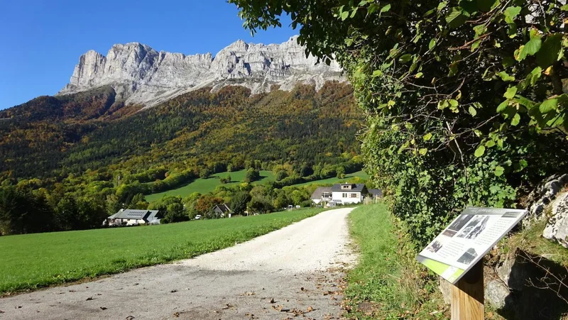 Randonnée L'échaillon - Col de l'Eperrimont · Le Gua