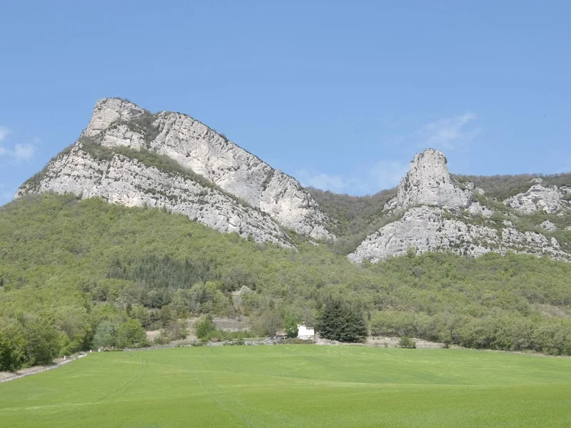 Randonnée Roche Colombe · Saoû