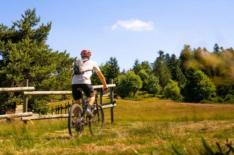 VTT N°61 - Le novice - Espace VTT-FFC Massif des Bois Noirs · La Chambonie