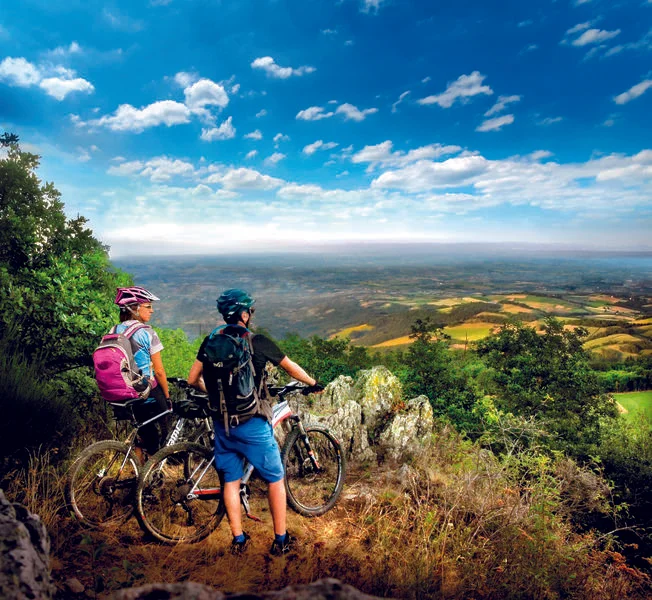 VTT GTR – La Grande Traversée du Rhône VTT · Romanèche-Thorins