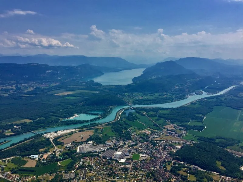 VTT Tour de Pays VTT Bugey - Grand Colombier - Espace FFC Ain Forestière : étape 3 Les Plans d'Hotonnes - Culoz · Haut Valromey
