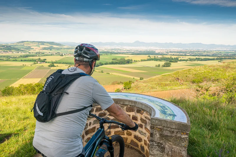 VTT Entre tours et châteaux · Lezoux