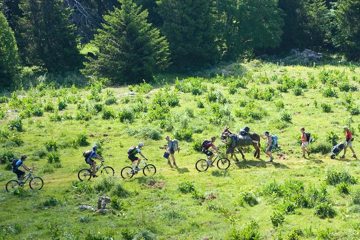 VTT Le plateau d'Ambel (Royans Vercors) · Léoncel