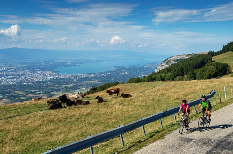 Vélo de route Boucle cyclo : Circuit du Salève · Monnetier