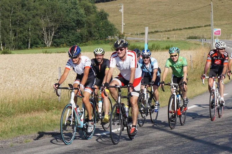 Vélo de route Parcours du col de la Croix Trévingt · Saint-Alban-les-Eaux