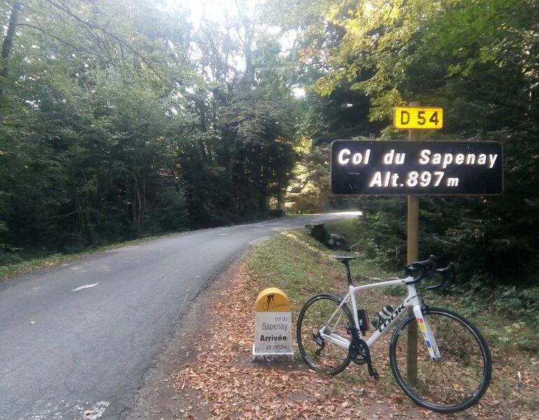 Vélo de route Montée cyclo du Col du Sapenay · Chindrieux