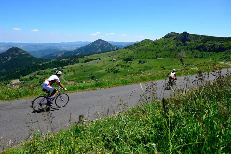Vélo de route L'Ardéchoise : les Boutières · Saint-Félicien