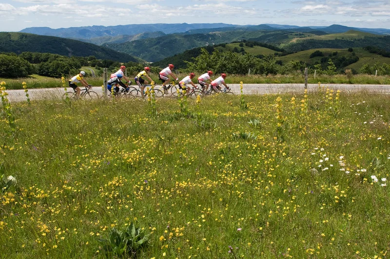 Vélo de route L'Ardéchoise : la Volcanique · Saint-Félicien