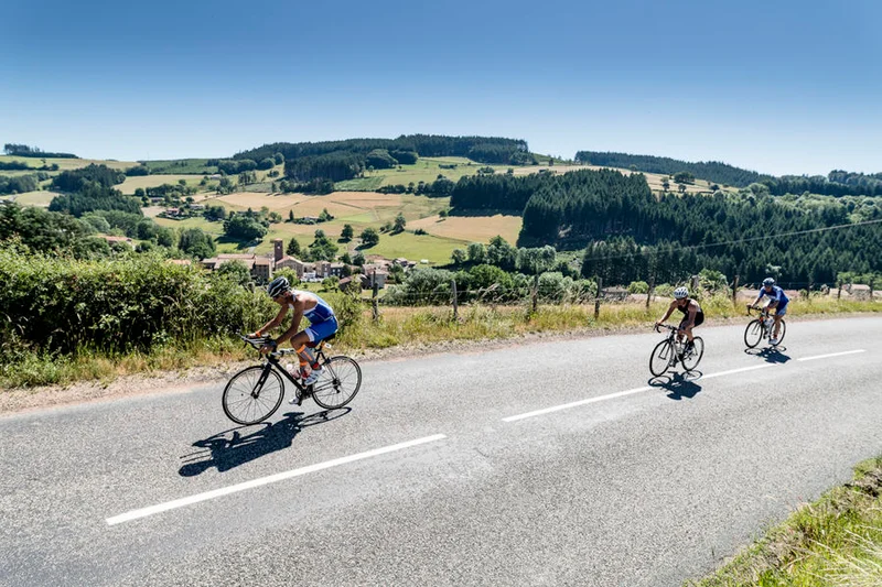 Vélo de route Beaujolais Vert - La Boucle des Sapins - Boucle cyclo 3.4 · Cublize