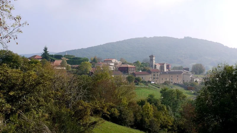 Vélo de route Le Haut Beaujolais - La ronde des 4 cols - Boucle 4.1 · Monsols