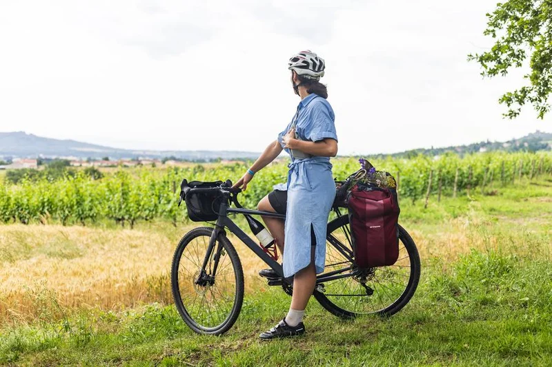Vélo de route Itinéraire cyclo - Mad Jacques Entre Véloire et route des vins · Roanne
