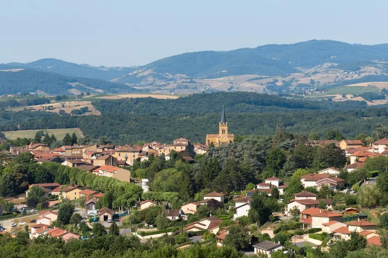 Vélo de route Les pierres dorées - Entre Pierres Dorées et Val d’Azergues - Boucle 7.4 · Chervinges