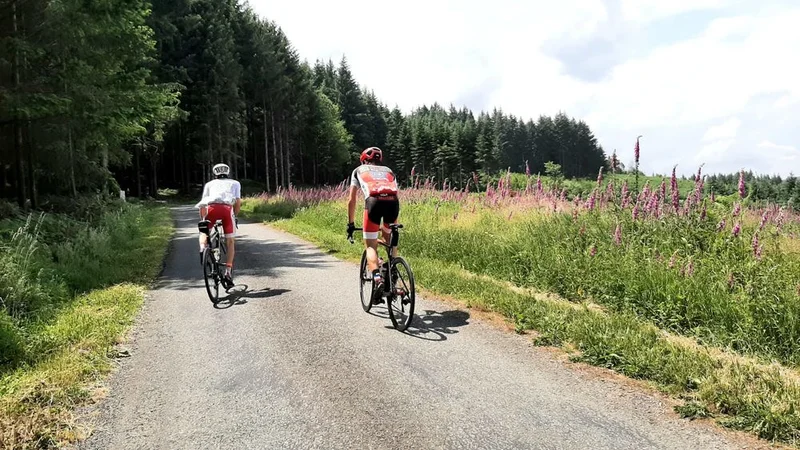Vélo de route Le Tour du Pays de L'Arbresle · Sourcieux-les-Mines