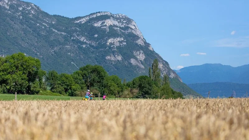 Vélo de route Chambéry à vélo : Le Lac Saint André · Chambéry