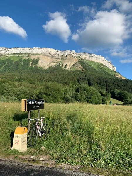 Vélo de route Montée cyclo du Col de Plainpalais · Saint-Alban-Leysse