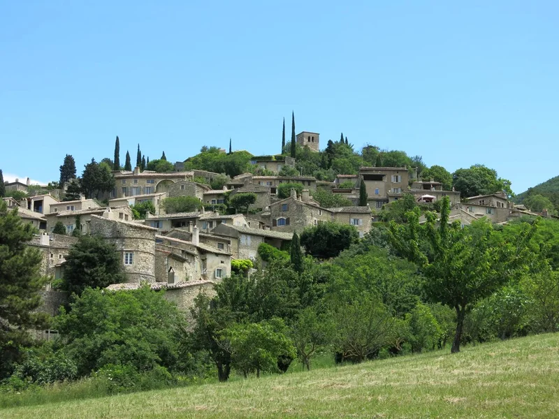 Vélo de route 43 - Les Villages Perchés · Grane