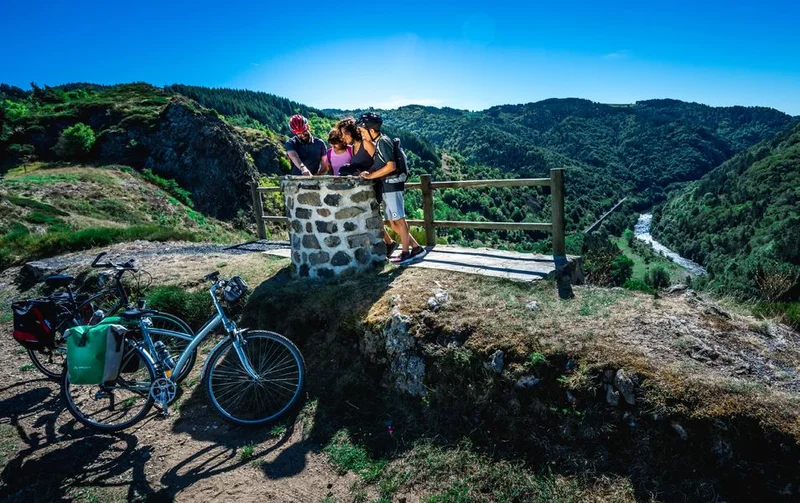 Vélo de route Via Allier à vélo - Étape 16 - Saint-Privat-d'Allier > Le Pont d'Alleyras · Saint-Privat-d'Allier