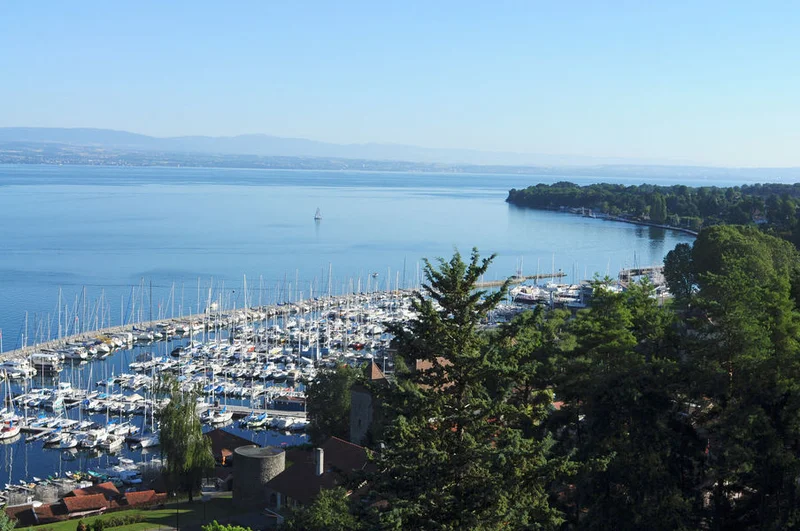 Vélo de route ViaRhôna à vélo - Étape 02 - Thonon > Genève · Thonon-les-Bains