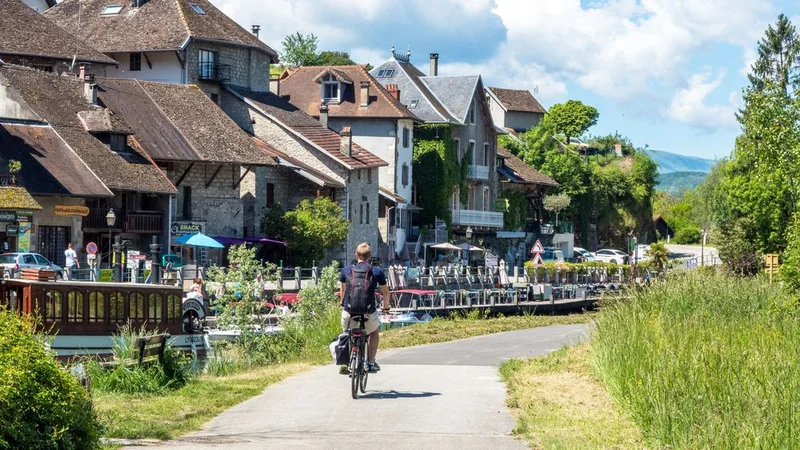 Vélo de route ViaRhôna à vélo - Étape 05 - Seyssel > Belley · Seyssel