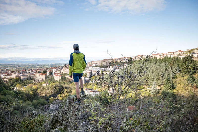 Trail Au-dessus de Thiers - Parcours trail · Thiers