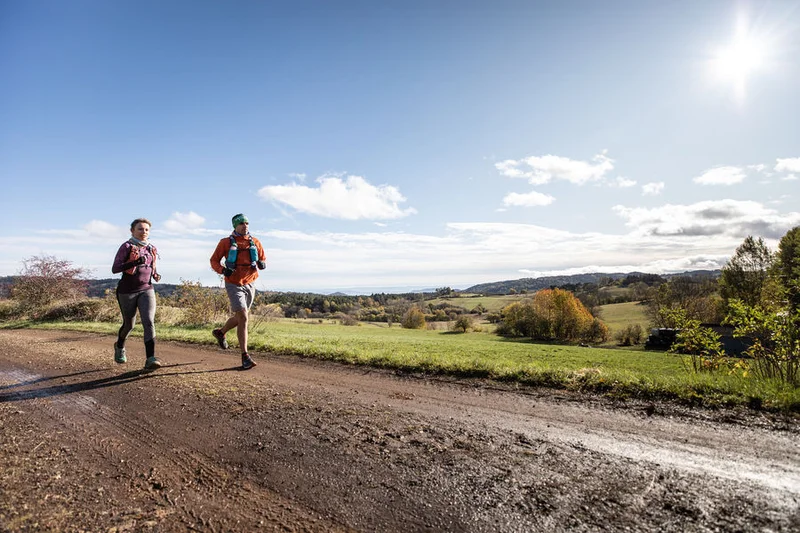 Trail D'un puy à l'autre - Parcours trail · Aydat