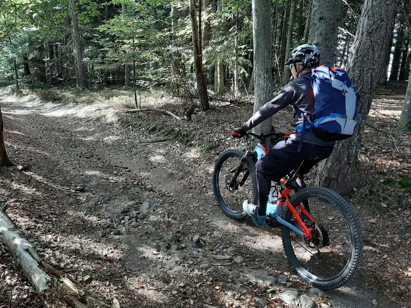 VTT Grande Traversée de l'Ardèche VTT Variante de départ Etape 2 de Saint-Félicien à Devesset · Saint-Félicien