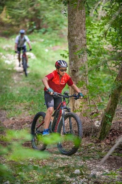 VTT Parcours VTTAE 30 rouge - La Semine - Espace FFC Ain Forestière · Giron
