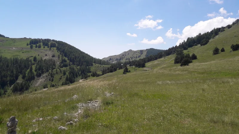 VTT Aux frontières du Champsaur (VTT n°8 noir) · Gap