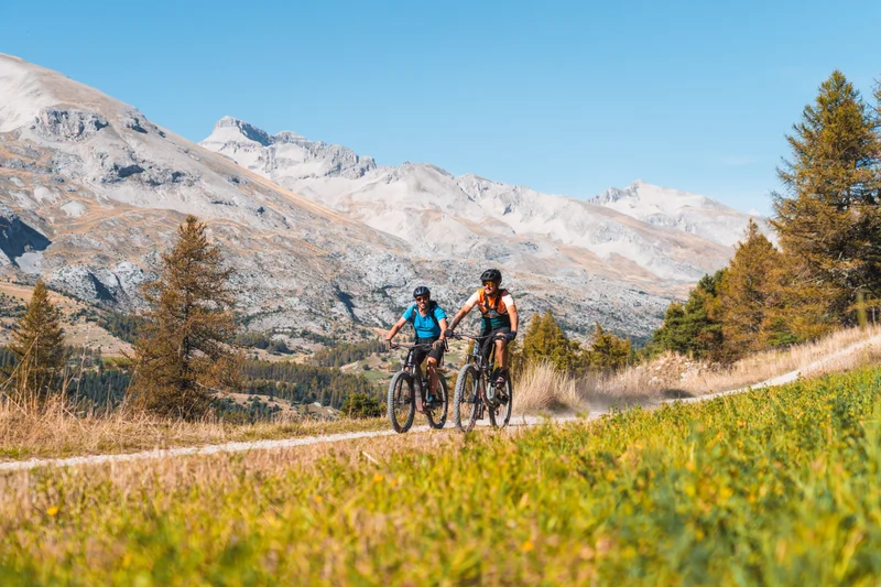 VTT Lachaup (VTT n°5 bleu) · Le Dévoluy