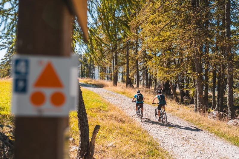 VTT Le Puy de Rioupes (VTT n°9 bleu) · Le Dévoluy